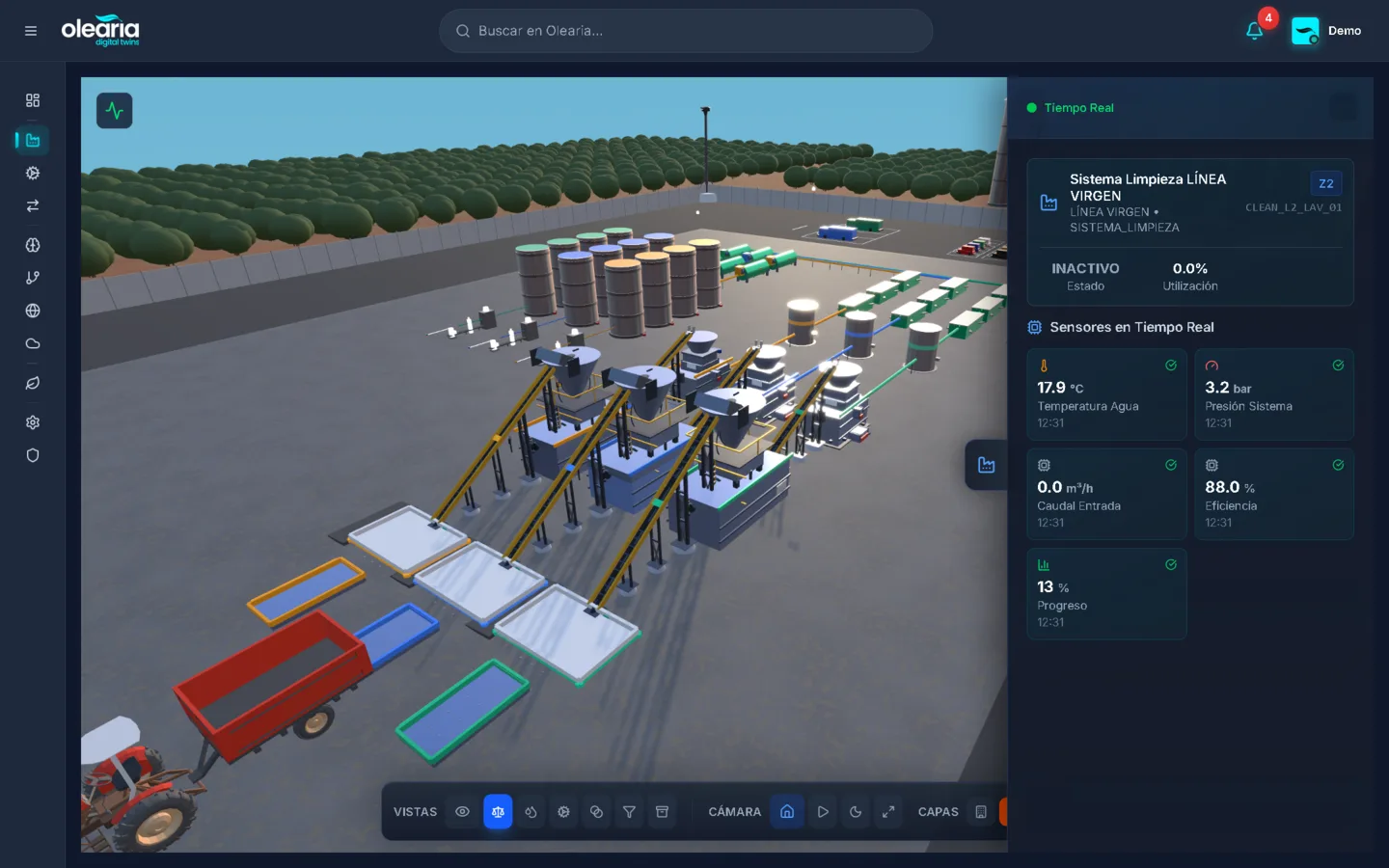 Tu almazara entera, visible desde cualquier sitio